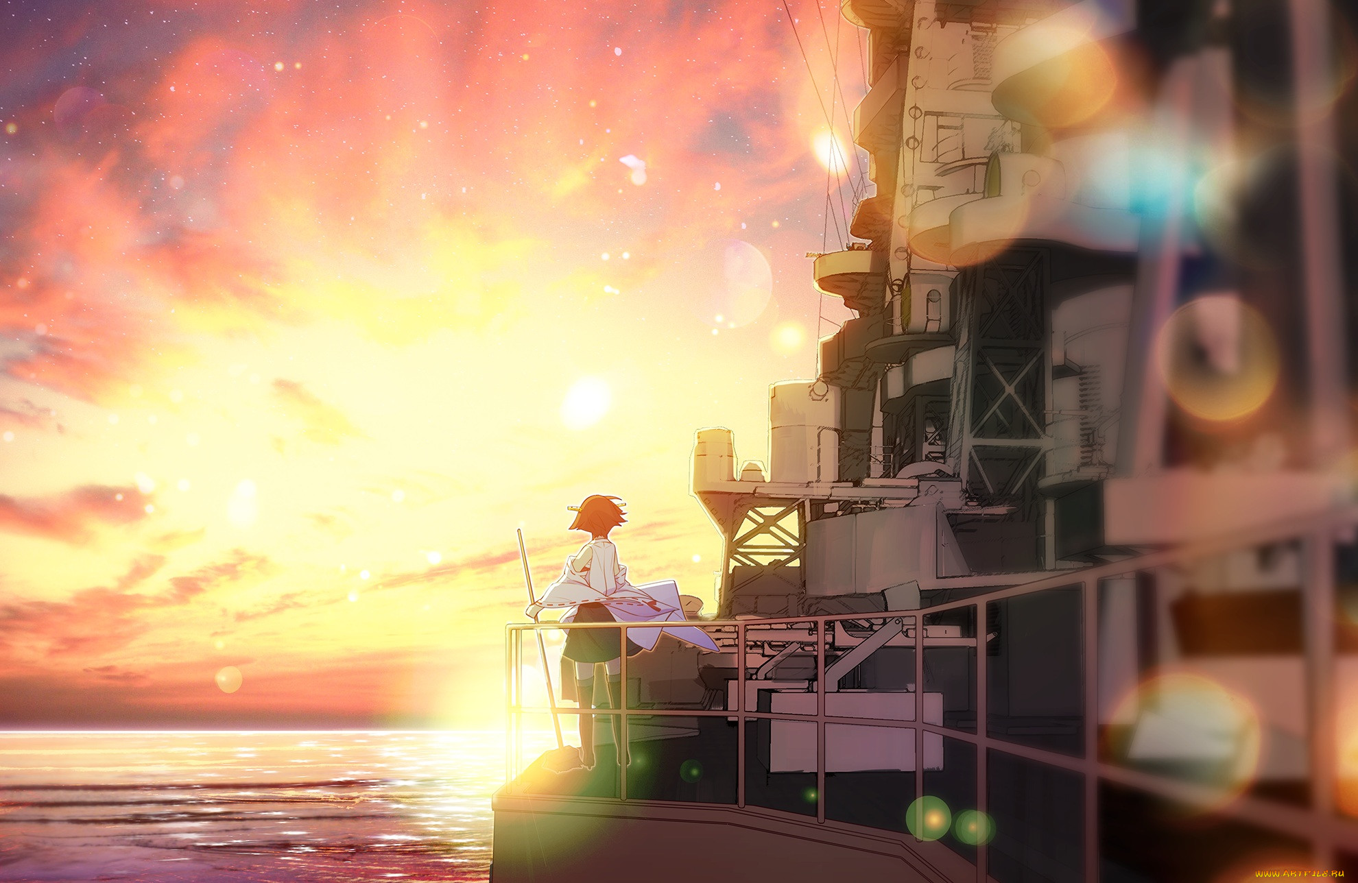 , kantai collection, hiei, kantai, collection, saki, little, crown, kancolle